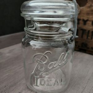 Ball Ideal Clear Glass Jar